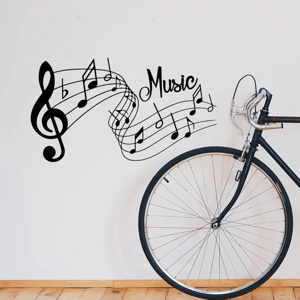 Classic Music Wall Sticker