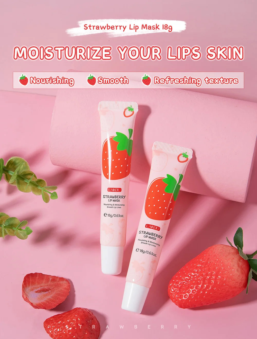 Strawberry Mask skincare Lip