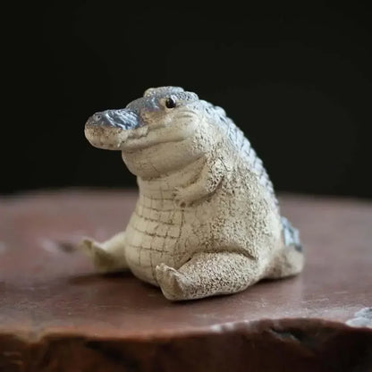 Simulated Decorative Crocodile