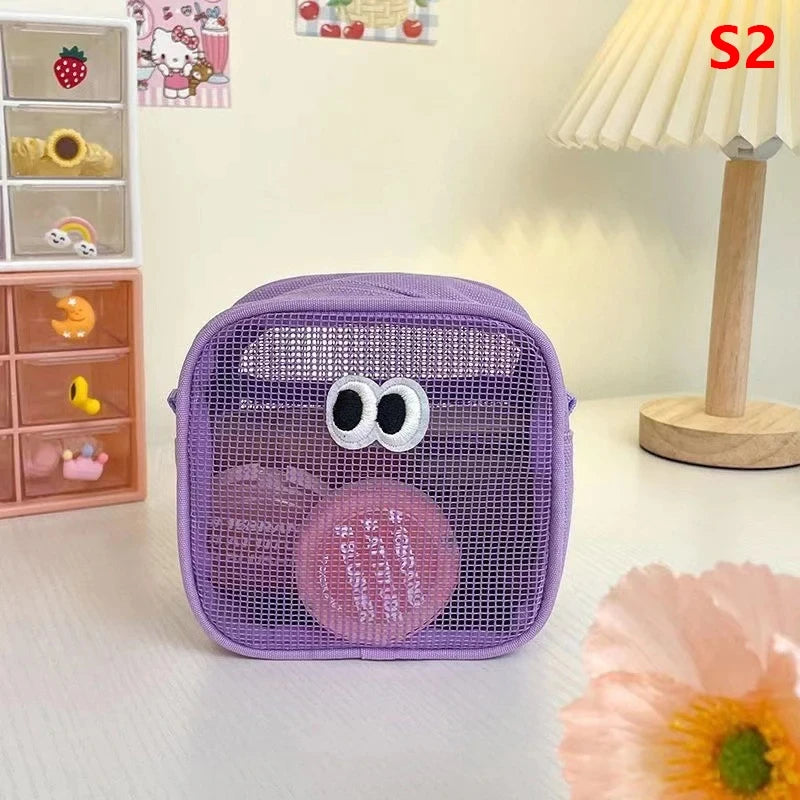 Mesh Makeup Cosmetic Bag