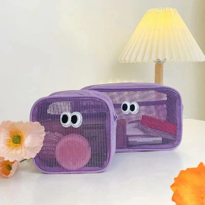 Mesh Makeup Cosmetic Bag
