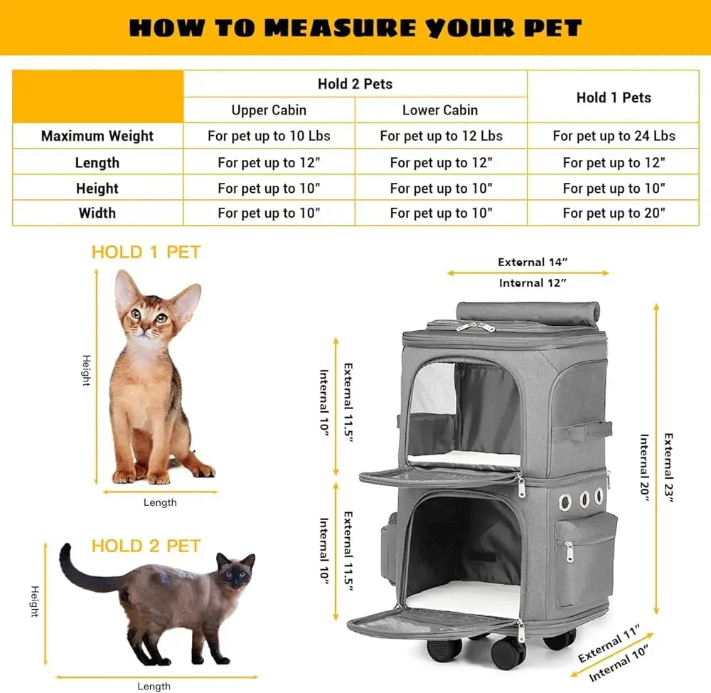 trolley pet carrier