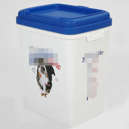 Plastic Pet Dog Food Storage