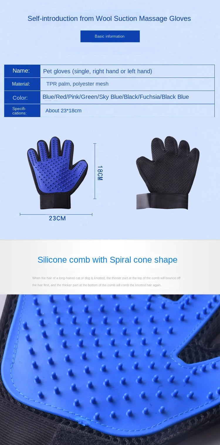 Pet Hair Removal Gloves
