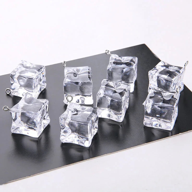 Transparent Ice Cube jewelry