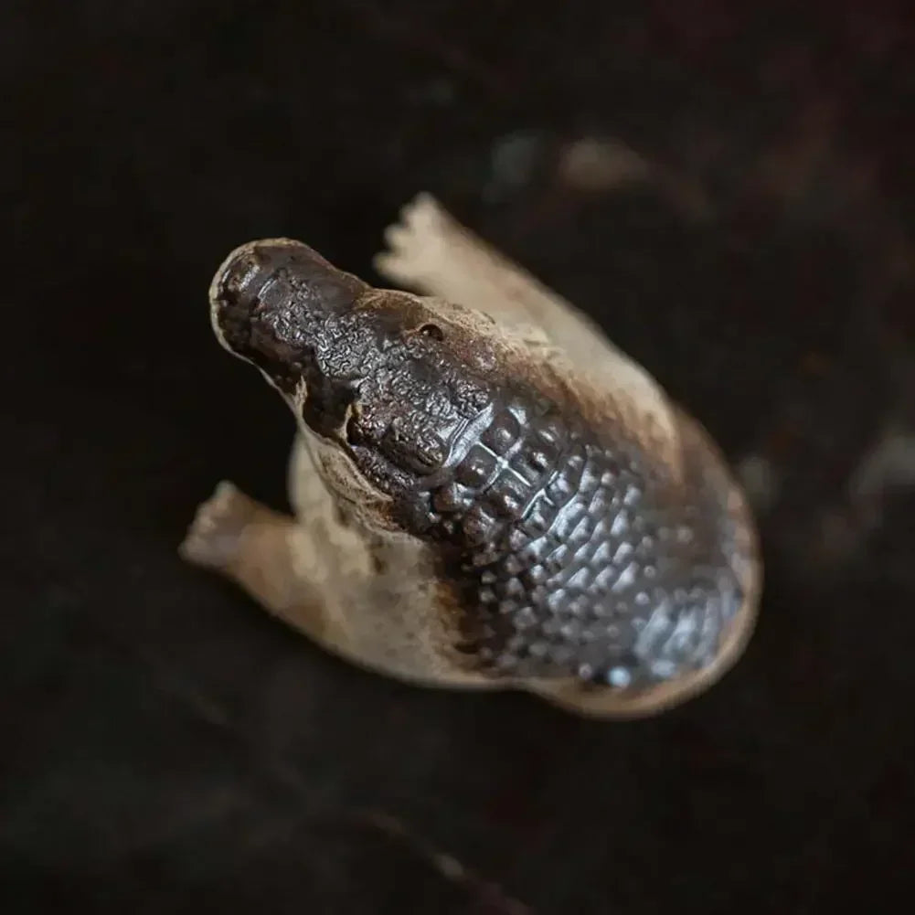 Simulated Decorative Crocodile