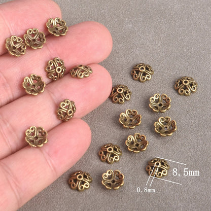 Metal Loose Spacer Beads Caps