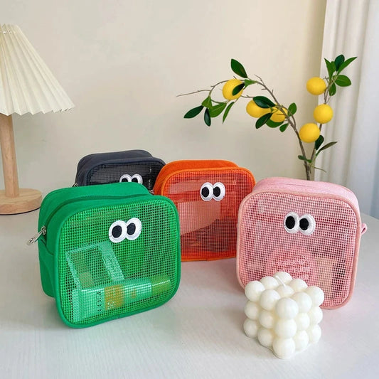 Mesh Makeup Cosmetic Bag