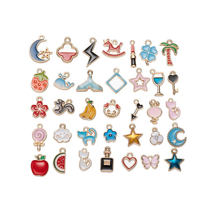 Mix Styles Enamel Pendant