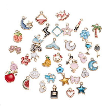Mix Styles Enamel Pendant