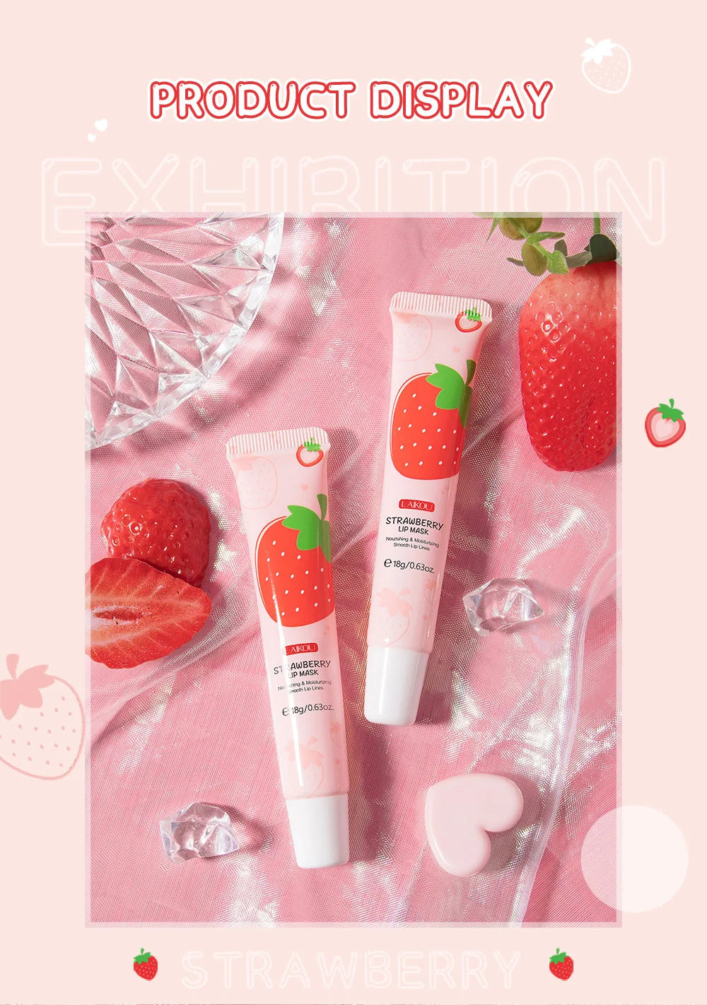 Strawberry Mask skincare Lip