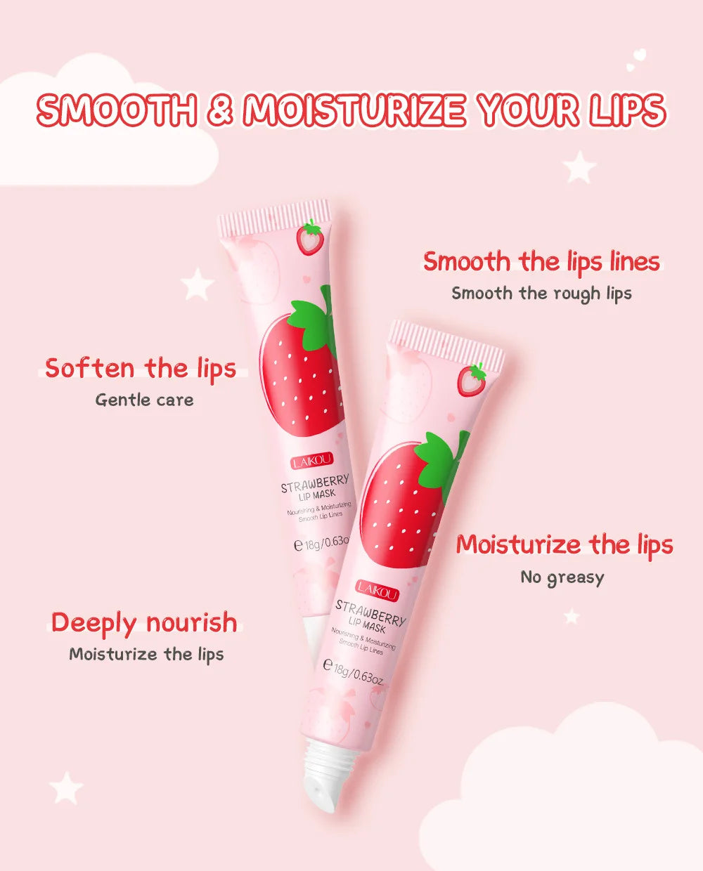 Strawberry Mask skincare Lip