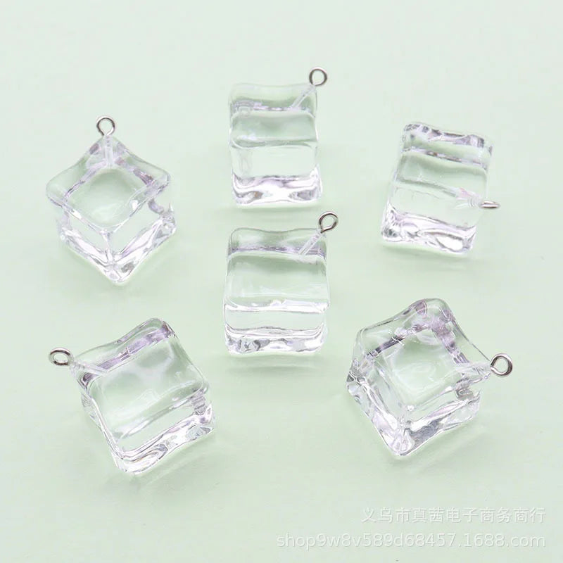 Transparent Ice Cube jewelry