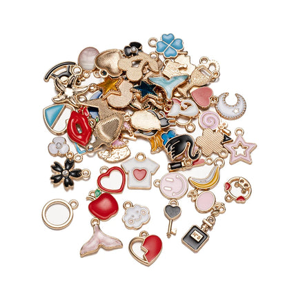 Mix Styles Enamel Pendant