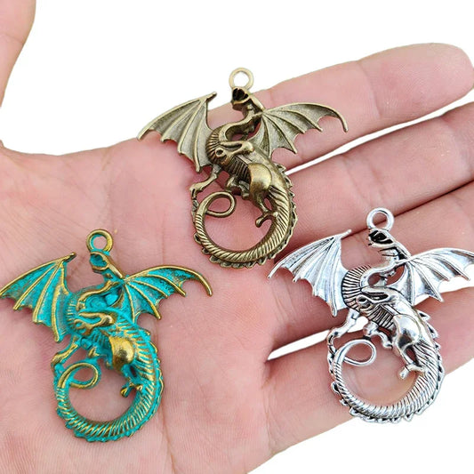 Ancient Sliver Dragon Charms