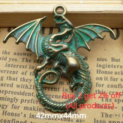 Ancient Sliver Dragon Charms