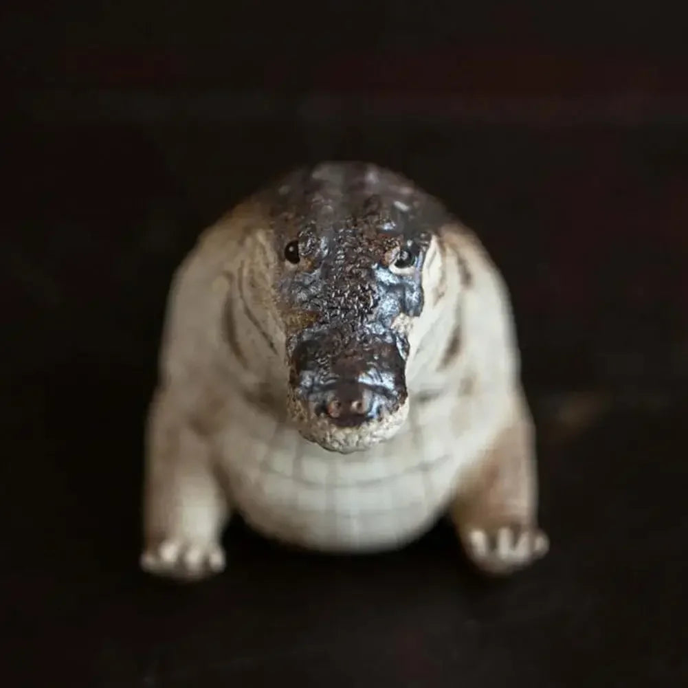 Simulated Decorative Crocodile