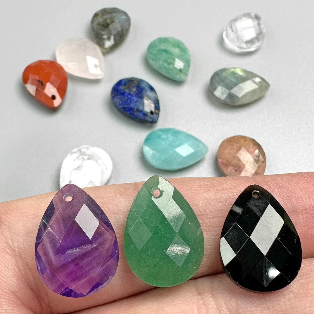 Water Drop Natural Stone Pendant