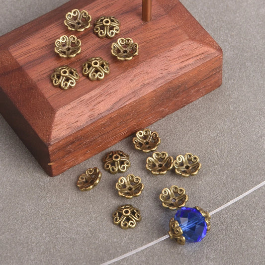 Metal Loose Spacer Beads Caps