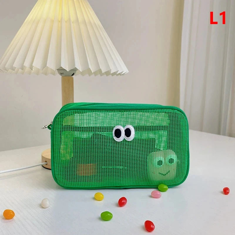 Mesh Makeup Cosmetic Bag