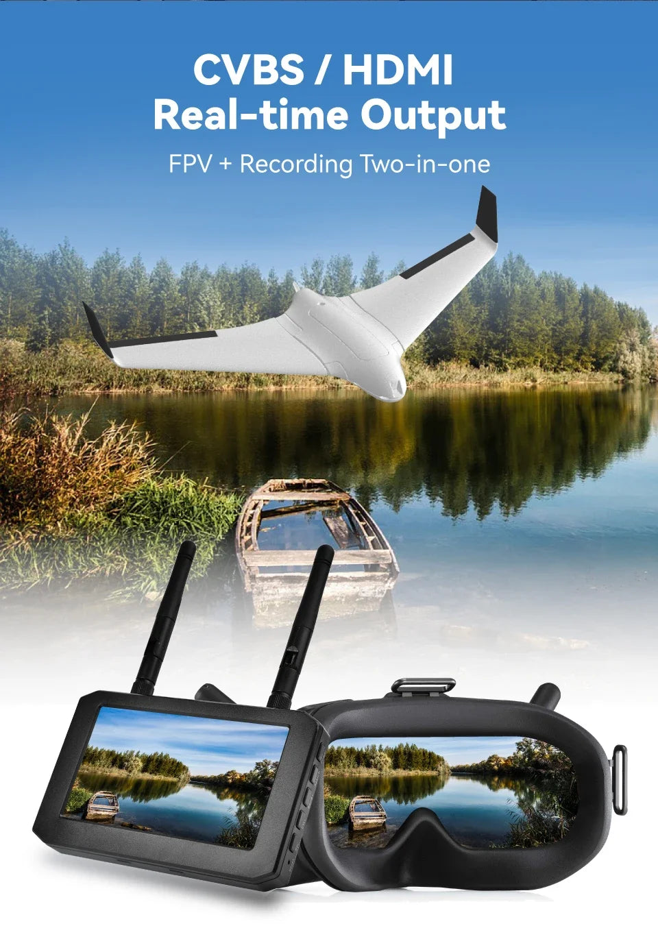 Wifi Adaptable Sports Camera