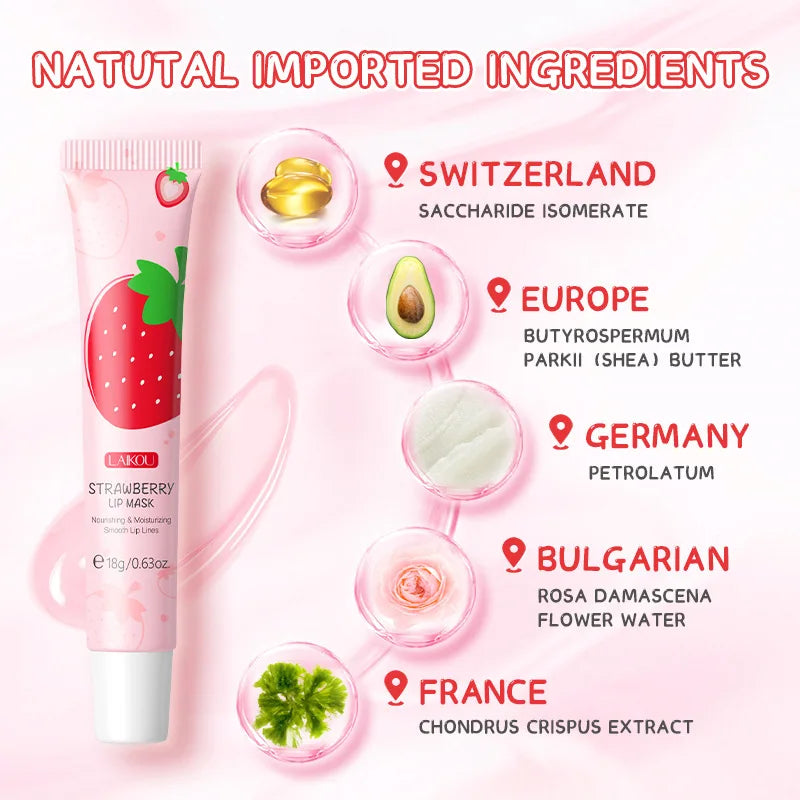 Strawberry Mask skincare Lip