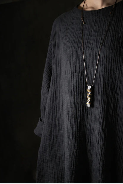 Ebony Wood Pendant Male