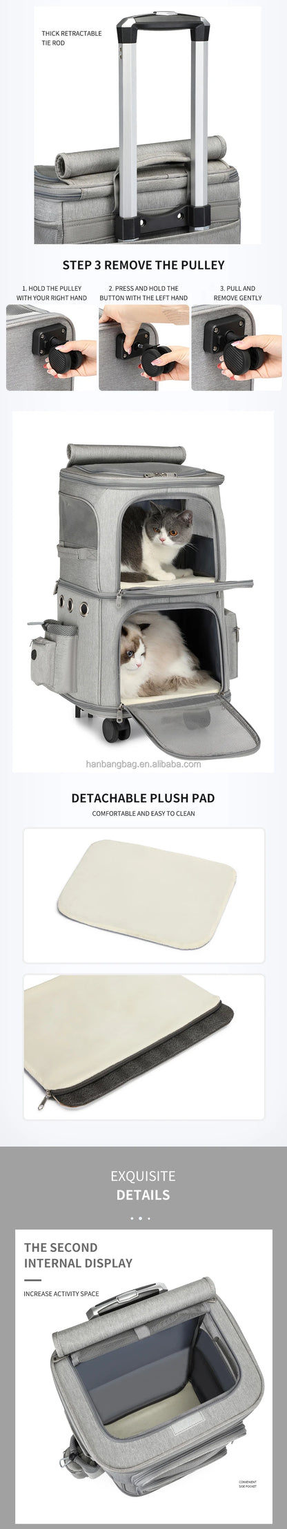 trolley pet carrier