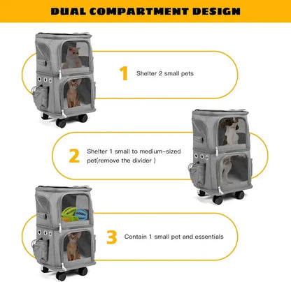 trolley pet carrier