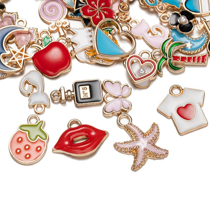 Mix Styles Enamel Pendant