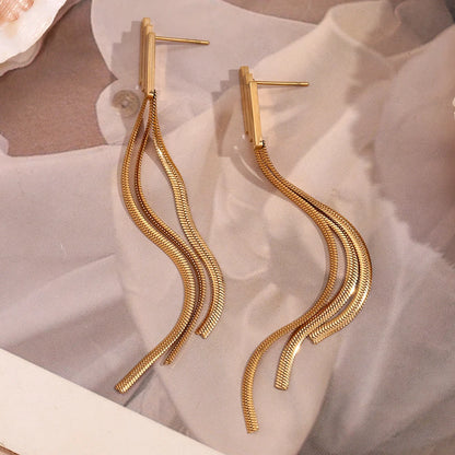 Chain Hanging Earrings