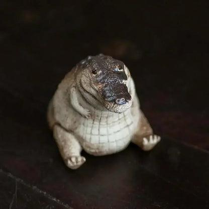 Simulated Decorative Crocodile