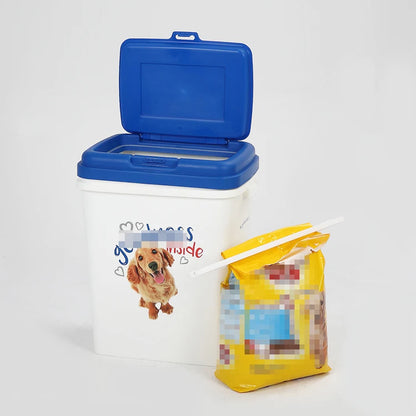 Plastic Pet Dog Food Storage