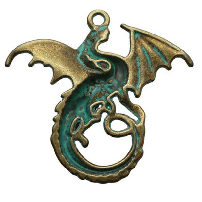 Ancient Sliver Dragon Charms
