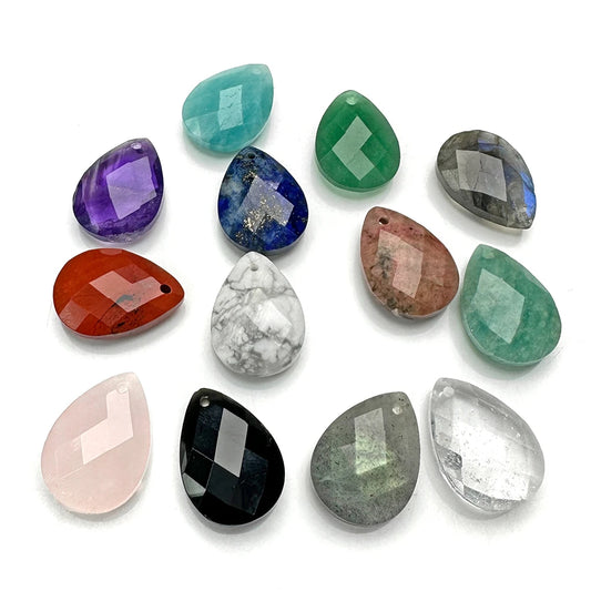Water Drop Natural Stone Pendant