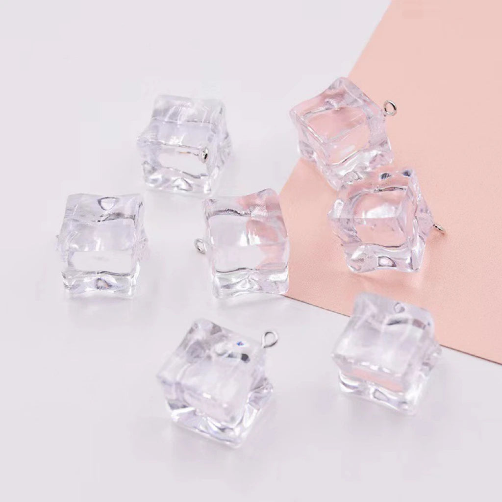 Transparent Ice Cube jewelry