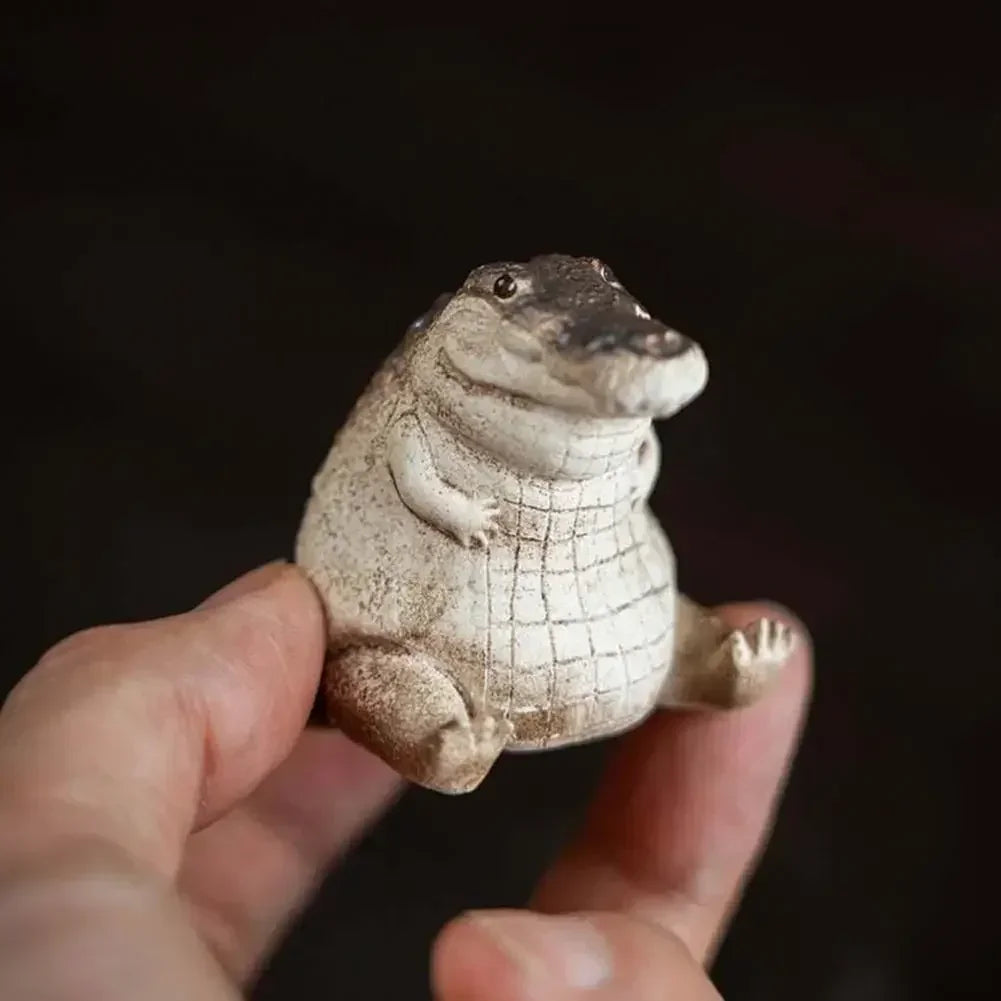 Simulated Decorative Crocodile