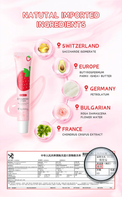 Strawberry Mask skincare Lip