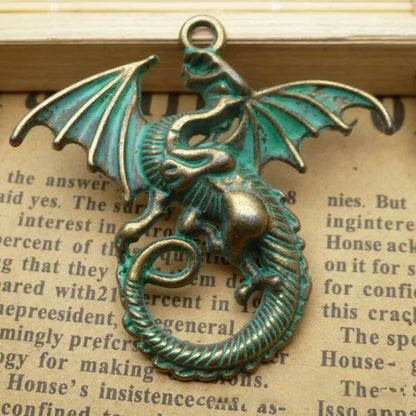 Ancient Sliver Dragon Charms