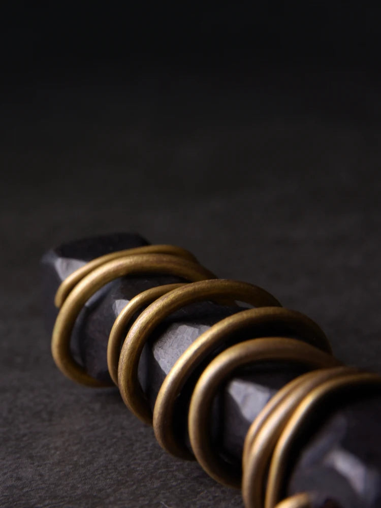 Ebony Wood Pendant Male