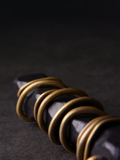 Ebony Wood Pendant Male