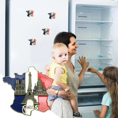 map refrigerator sticker