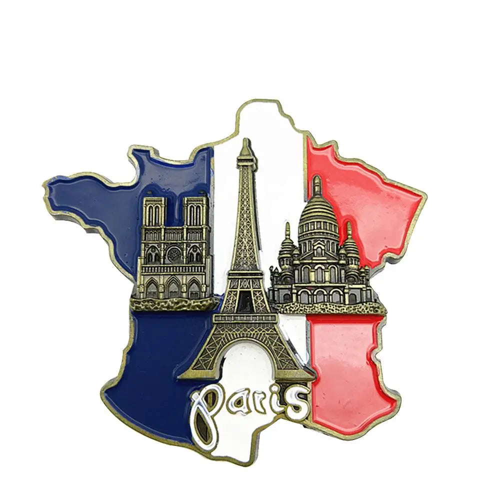 map refrigerator sticker